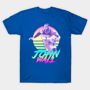 John Wall Retro Futuristic Aesthetic T-Shirt